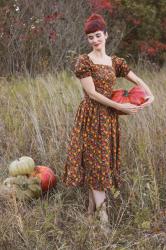 A Selkie Inspired Pumpkin Dress