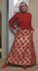 Fancy Wednesday: The Christmas Tree Skirt Flashback