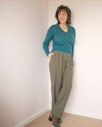 DIY Pleat Front Vikisews Adeline Trousers