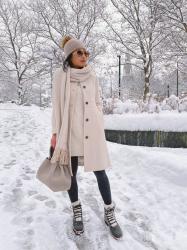 Winter Outfits with Flat Boots (Video)