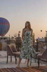 GREEN FLORAL DRESS