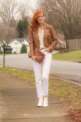 Casual Look with White and Browns