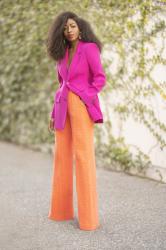 Hour Glass Blazer + High Waist Pants