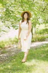 A Vintage Yellow Day Dress