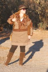 Le gilet vintage d’hiver