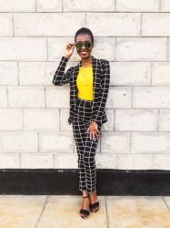 A Fun way To Style A Pantsuit For Ladies