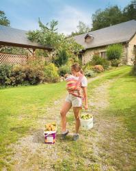 Visite de notre jardin à La Grange du Bonheur