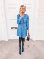 6 Ways to Wear a Chambray Dress