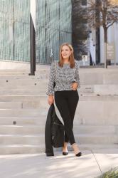 Black & White Workwear Looks