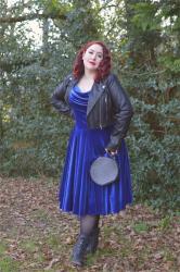 Styled 3 Ways – Tilly Velvet Dress [The Pretty Dress Company]