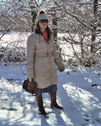 FASHION ILLUSTRATION SUNDAY: WINTER CHIC IN GORANCI VILLAGE NEAR MOSTAR