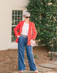 This Pant Silhouette Is Trending This Spring