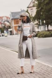 So wollen wir weiße Jeans im Frühling tragen