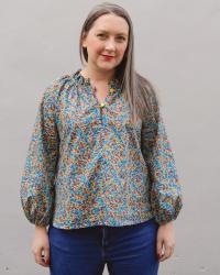 Simplicity 9462 blouse