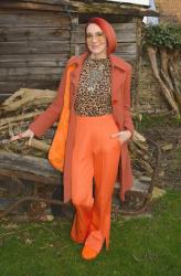 Orange and Leopard Print + Style With a Smile Link Up