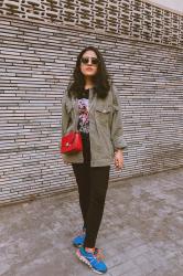 HOW TO STYLE CORDUROY  KHAKI JACKET