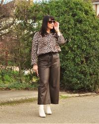 Chocolate and Leopard Print - #Chicandstylish #LINKUP
