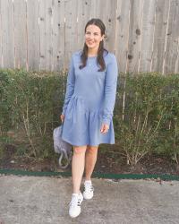 How to Wear a Dress with Sneakers