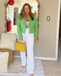 Green Blazer styling 🍀🍀🍀🍀