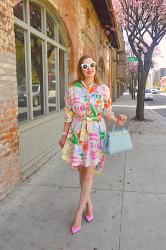 Spring Shirt Dress