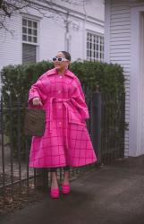 THE PERFECT PINK COAT FOR SPRING, FALL AND WINTER