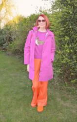Colourful Rainy Day Attire + Style With a Smile Link Up