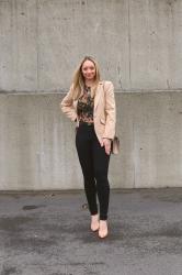 Spring Style: Two Ways to Wear a Tan Blazer