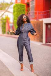 Denim Boiler Jumpsuit