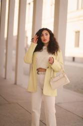 Pastel Blazer Spring Outfit