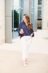 Styling White Jeans for Spring