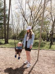 A DAY AT THE PARK STYLE + MAMA INSPO