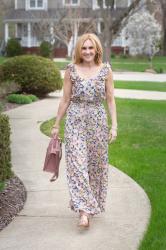 Blooming Beautiful in a Floral Jumpsuit
