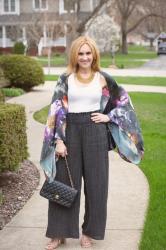 How to Dress Up Wide Leg Pants