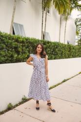 Blue & White Dresses for Summer