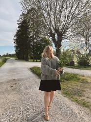 Måndag ➝ onsdag - skolrutiner, nya trädgårdsmöbler och vår äng