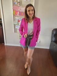 Pink Blazer  4 Ways + 1 More!