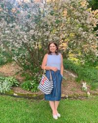 Should A Woman Over Fifty Go Sleeveless? Ageless Style Link Up