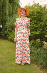 Dressed For a Garden Party – July’s Thrifty Six