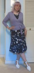 Bigass Weekend Wrap-Up: Fancy Friday in Lilac and Blue; Pool Party Caftans; Sunday Dress and New Swordfish