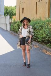 Summer Style: Printed Fringed Kimono