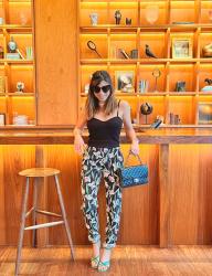 Pantalon imprimé