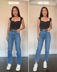 Tutorial: How to Hem Jeans Without Sewing