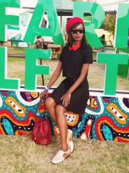 Wearing A Little Black Dress To A Golf Event