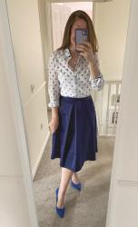 Polka Dot Shirt (Office Style)