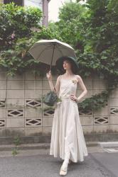 
1920s-inspired fashion for yet another oppressively hot and...