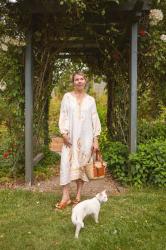 What to wear with a caftan