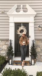BUDGET FRIENDLY FALL FRONT PORCH DECOR