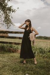 Transitioning into Fall with the Jenni Kayne Riviera Slip Dress