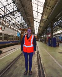 Journées du patrimoine: le technicentre SNCF de Clichy