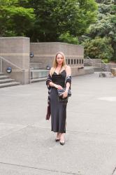 Transitional Style: Slip Dress Styled Two Ways